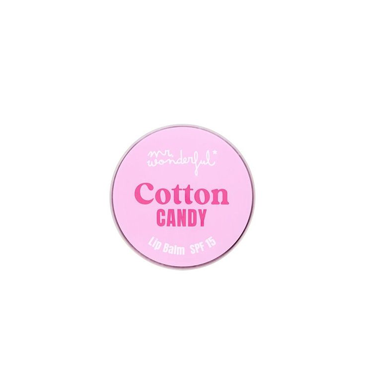 mr wonderful balsamo labial cotton candy 15 ml mr wonderful balsamo labial cotton candy 15 ml