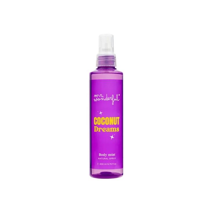 mr wonderful coconut dreams body mist 200ml mr wonderful coconut dreams body mist 200ml