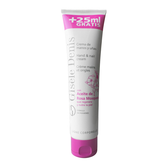 gisele denis crema de manos y uñas 75ml+25ml