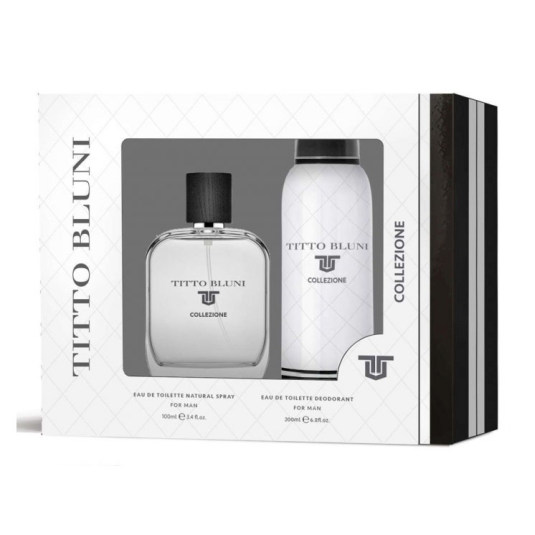 titto bluni collezione man estuche eau de toilette 2 piezas titto bluni collezione man estuche eau de toilette 2 piezas