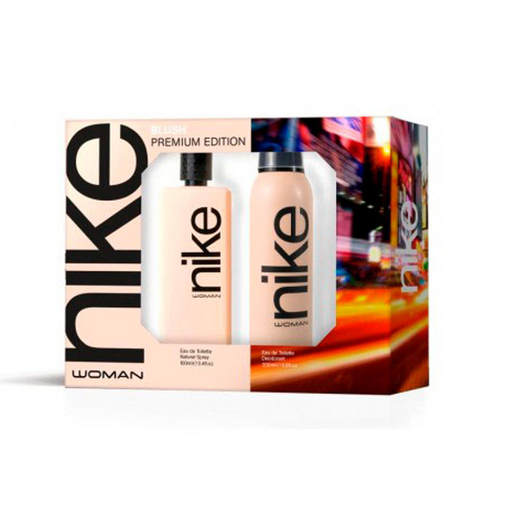 nike woman blush premium edition estuche eau de toilette 2 piezas nike woman blush premium edition estuche eau de toilette 2 piezas