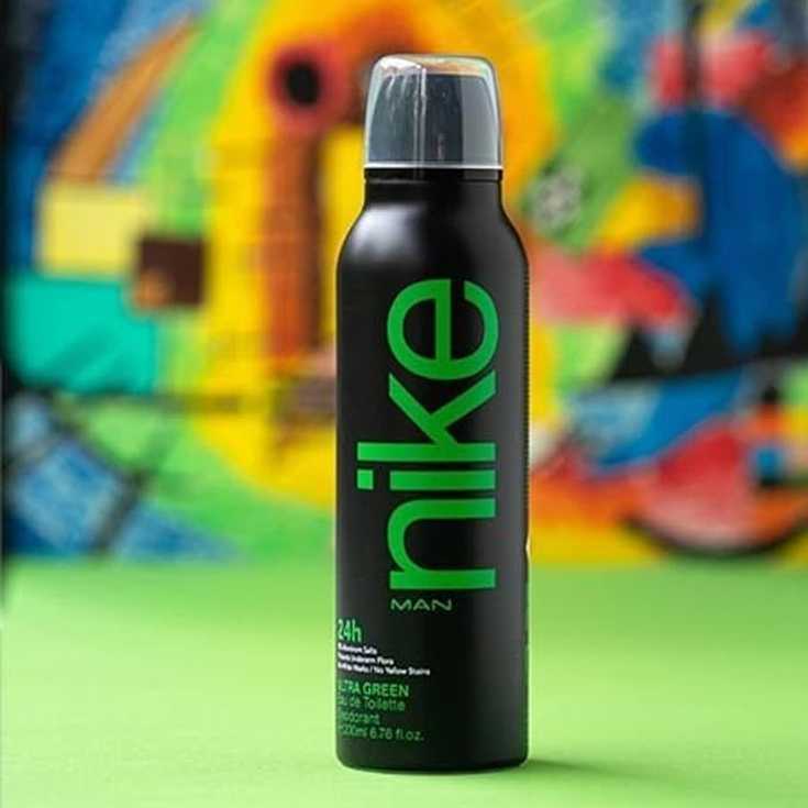 nike men ultra green desodorante spray 200ml