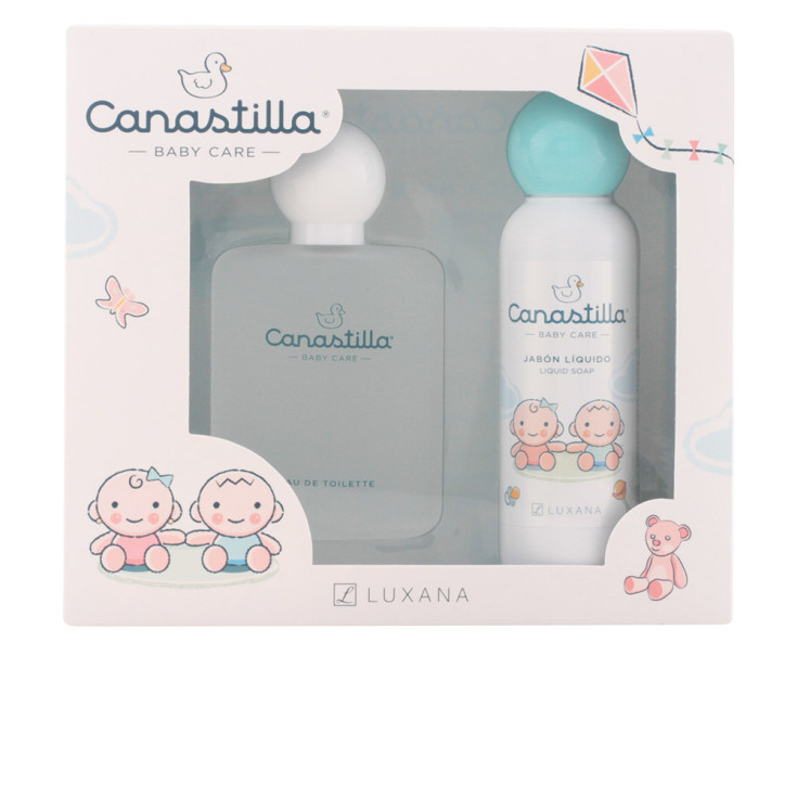 canastilla colonia niños 100ml estuche regalo 2 piezas