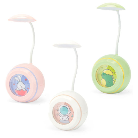 lampara led de escritorio space capsule surtida 3 en 1