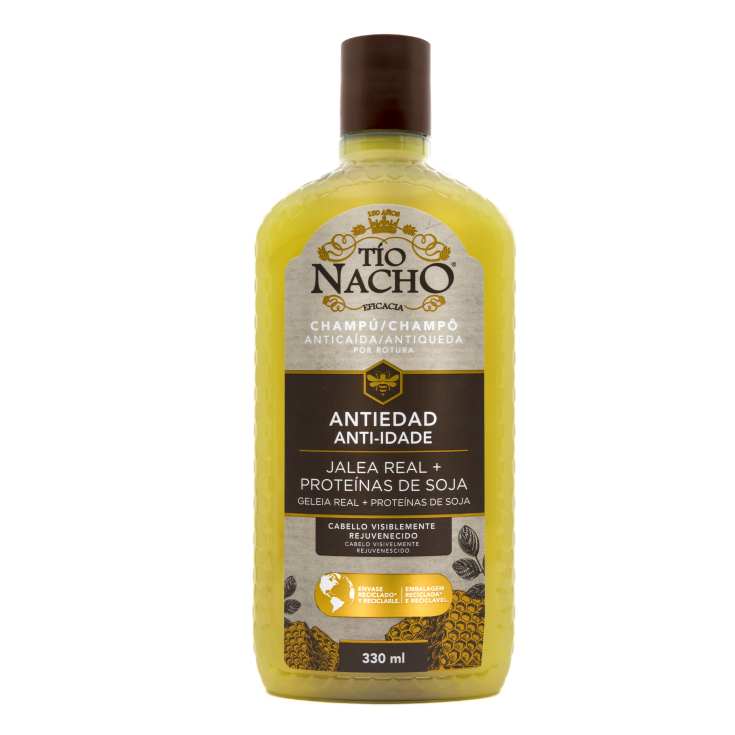 tio nacho champu antiedad anticaida 330ml tio nacho champu antiedad anticaida 330ml