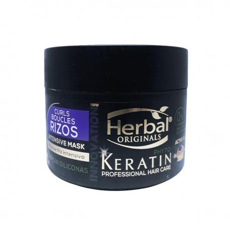 herbal originals phyto-keratin proffesional hair care mascarilla rizos intensiva 300 ml herbal originals phyto-keratin proffesional hair care mascarilla rizos intensiva 300 ml