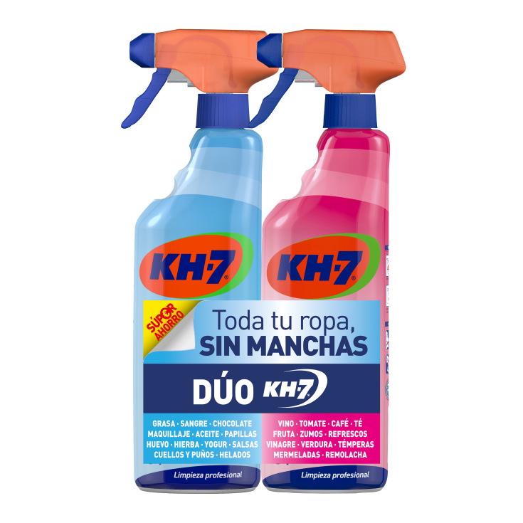 pack kh-7 sin manchas 750ml + kh-7 sin manchas oxy effect 750ml pack kh-7 sin manchas 750ml + kh-7 sin manchas oxy effect 750ml
