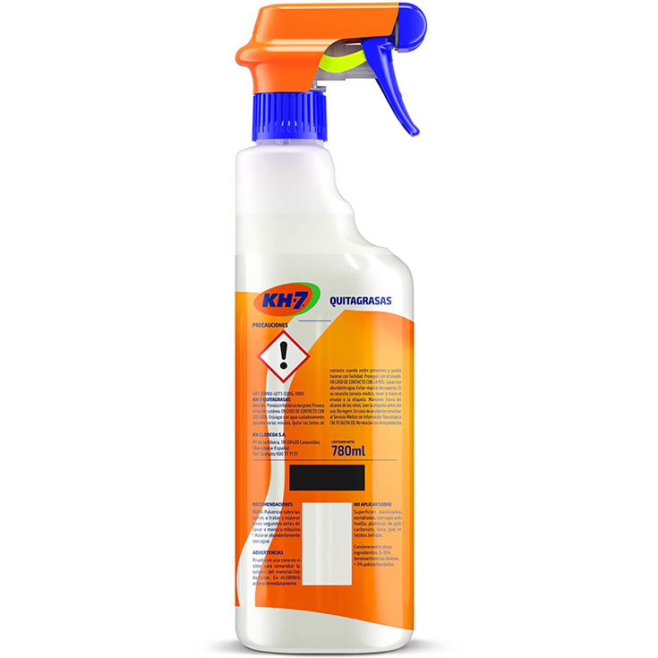 kh7 quitagrasas pistola 780ml