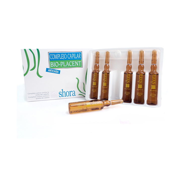 shora ampollas para cabello bio-placent anticaida 