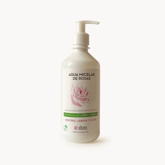 sora agua micelar de rosas 500ml