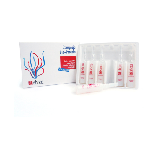 shora ampolla cabello bio-protein 6 unidades