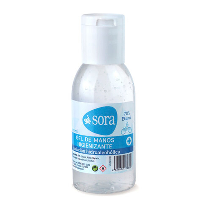 sora gel manos higienizante 120ml 70% etanol 120ml sora gel manos higienizante 120ml 70% etanol 120ml