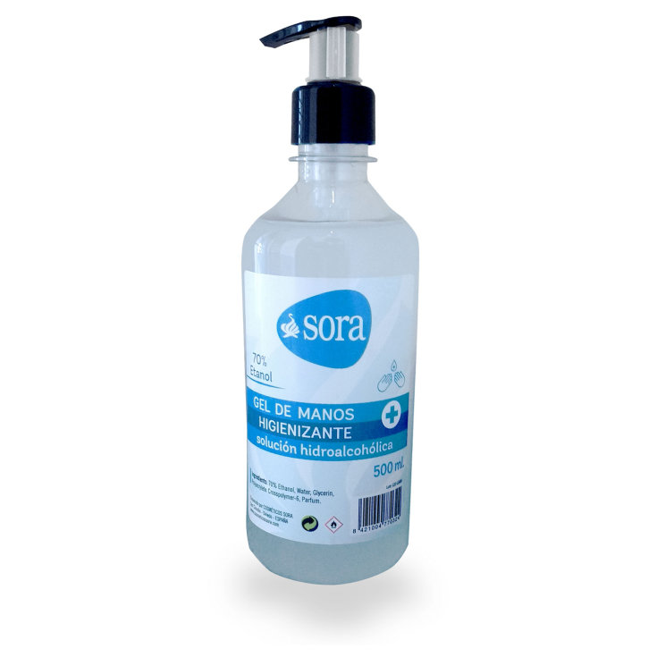 sora gel manos higienizante 500ml sora gel manos higienizante 500ml