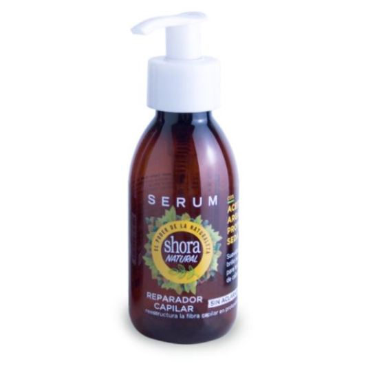 shora natural serum capilar con aceite argan 120ml