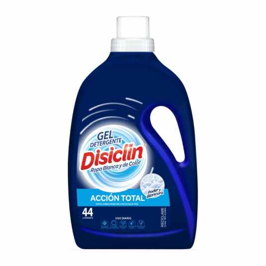 disiclín detergente accion total, 30 lavados