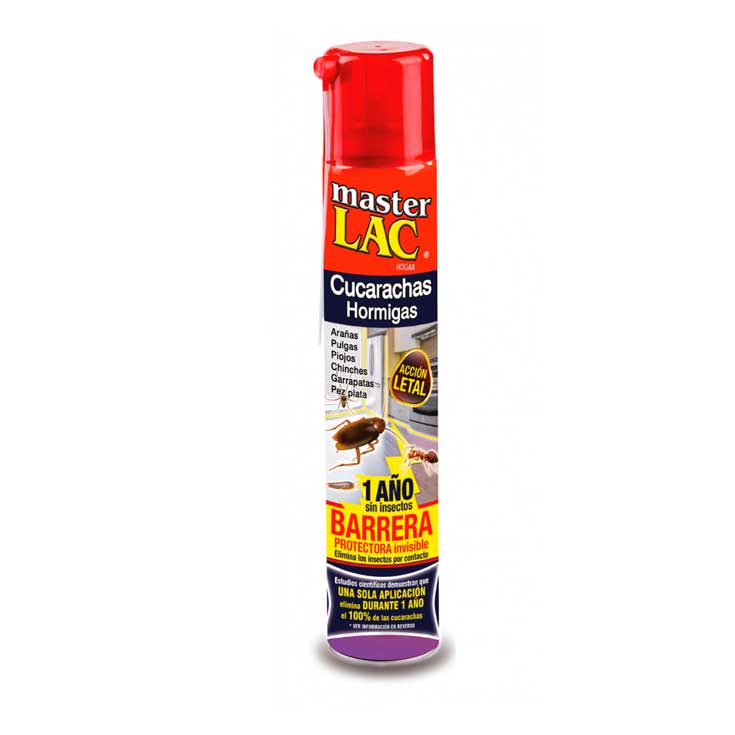 masterlac insecticida cucarachas y hormigas spray