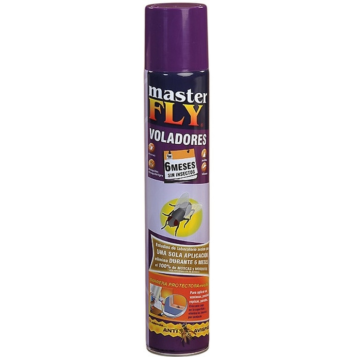 masterfly insecticida moscas y mosquitos spray 750ml masterfly insecticida moscas y mosquitos spray 750ml