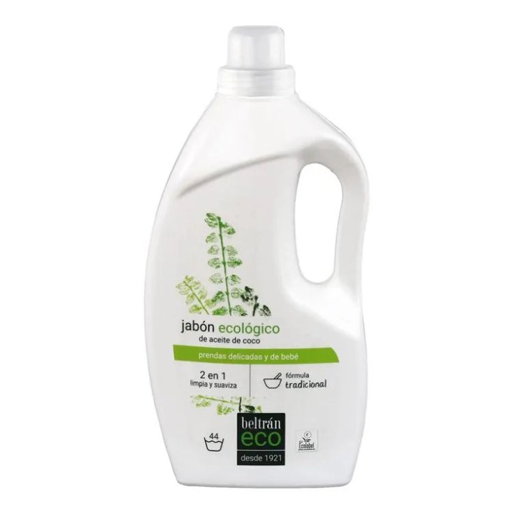 beltran eco jabon liquido aceite de coco prendas delicadas 1,5l beltran eco jabon liquido aceite de coco prendas delicadas 1,5l