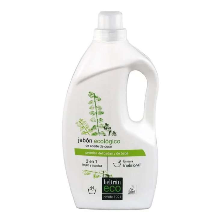 beltran eco jabon liquido aceite de coco prendas delicadas 1,5l