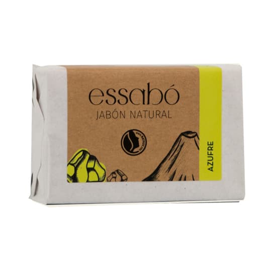 essabo pastilla jabon natural de azufre 100g