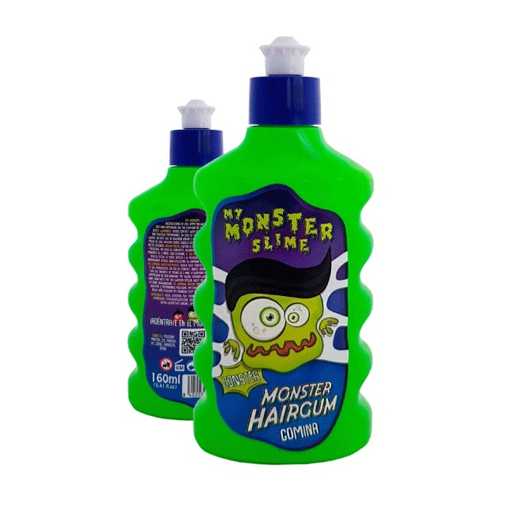 my monster slime gonster gomina infantil 160ml my monster slime gonster gomina infantil 160ml