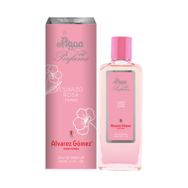 alvarez gomez agua de perfume cuarzo rosa femme 150ml