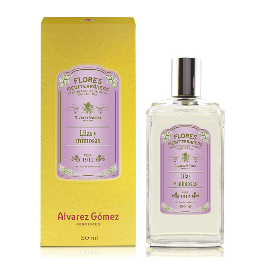 alvarez gomez flores mediterraneas lilas y mimosas eau de toilette 150ml