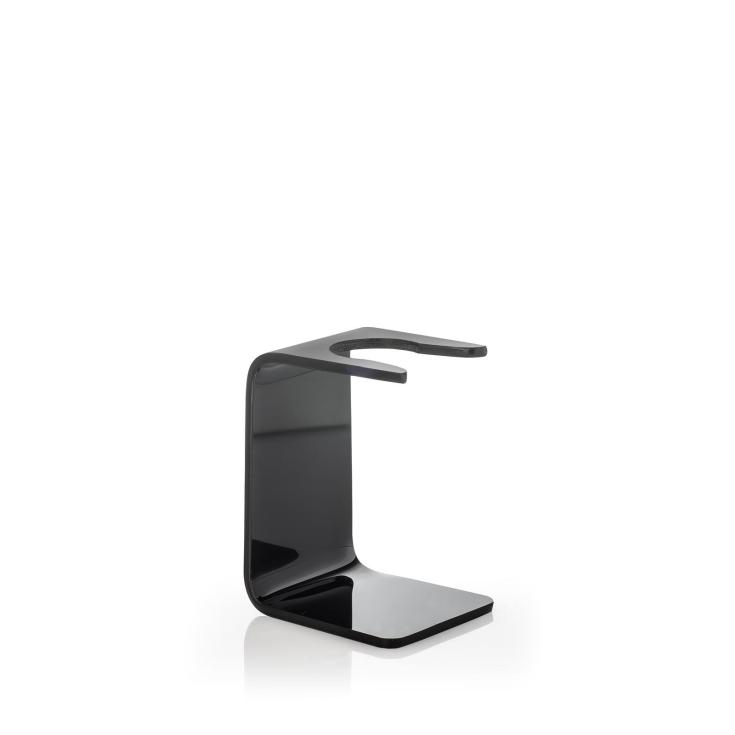 soporte negro para brocha de afeitar soporte negro para brocha de afeitar