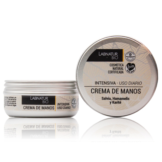 labnatur bio crema de manos intensiva con salvia tarro 50ml