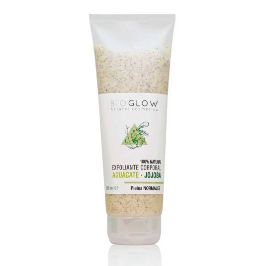 bioglow exfoliante corporal aguacate jojoba 250ml