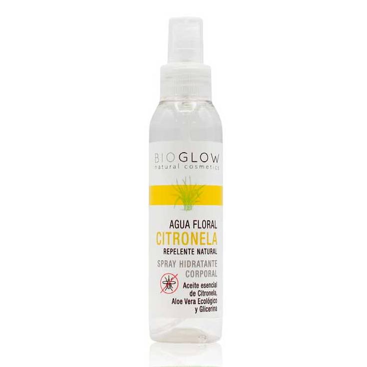 bioglow agua floral citronela repelente natural spray corporal 125ml bioglow agua floral citronela repelente natural spray corporal 125ml