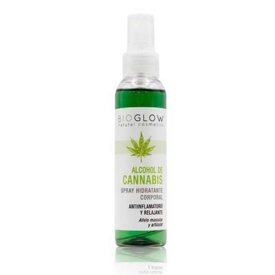 bioglow alcohol de cannabis spray corporal 125ml