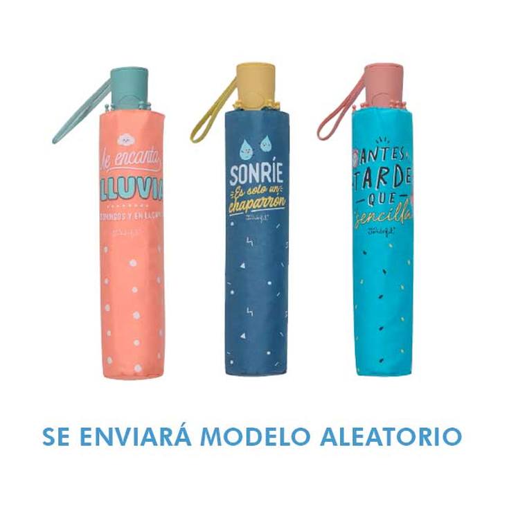 paraguas plegable automatico mr. wonderful 25 cm diseños surtidos paraguas plegable automatico mr. wonderful 25 cm diseños surtidos