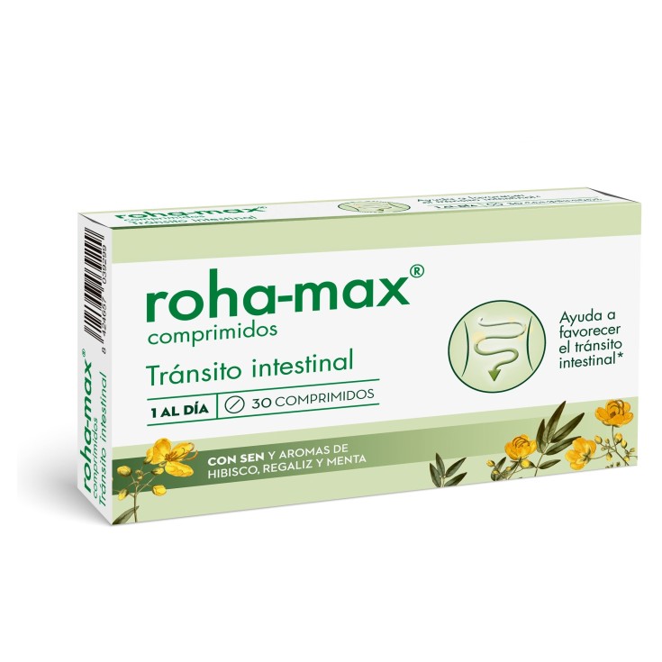 roha-max transito intestinal 30 comprimidos