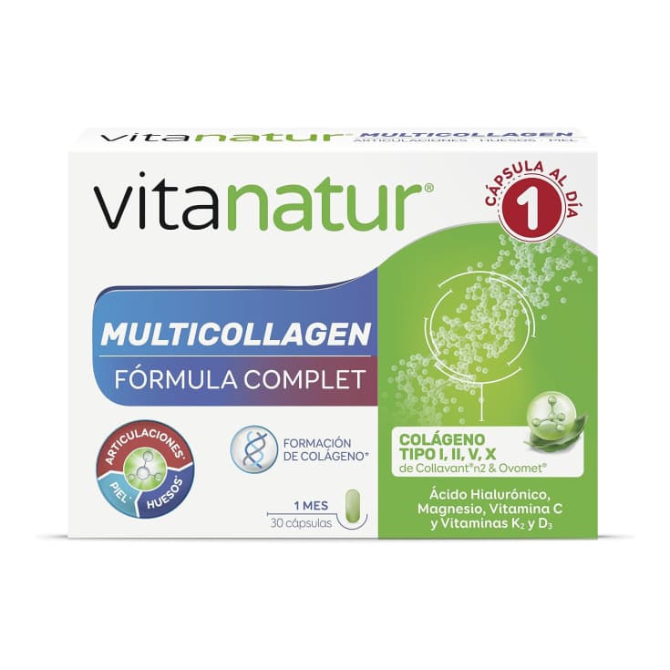 vitanatur multicollagen formula complet 30 capsulas