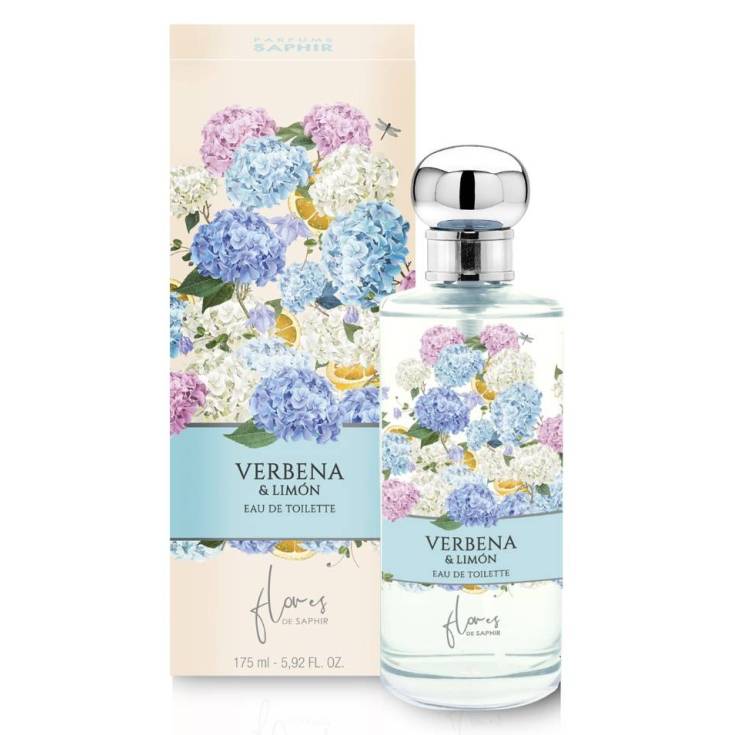 flores de saphir verbena & limon eau de toilette 175ml flores de saphir verbena & limon eau de toilette 175ml