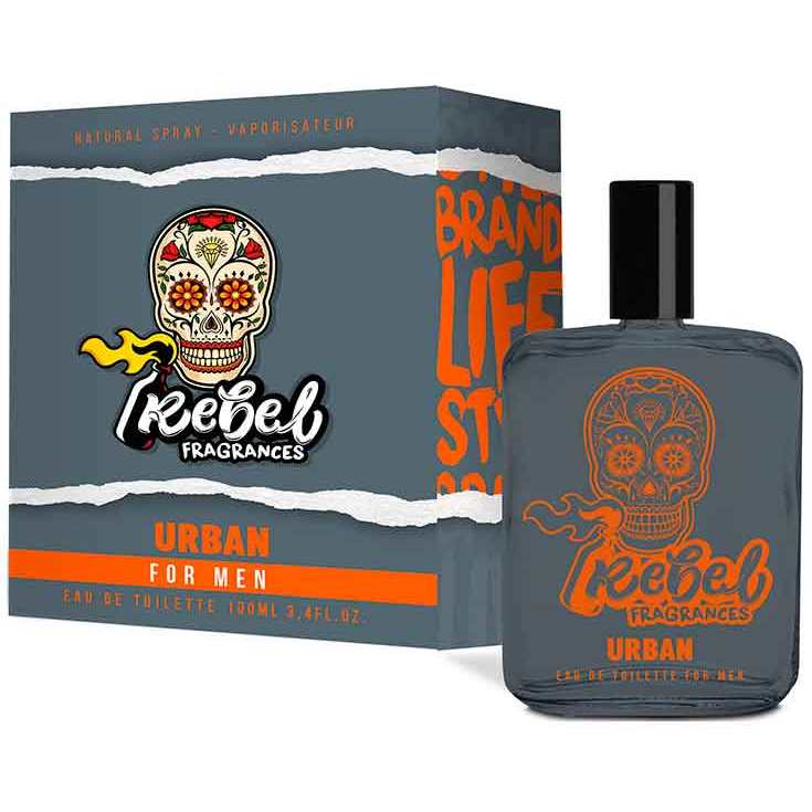 rebel urban for men eau de toilette 100ml