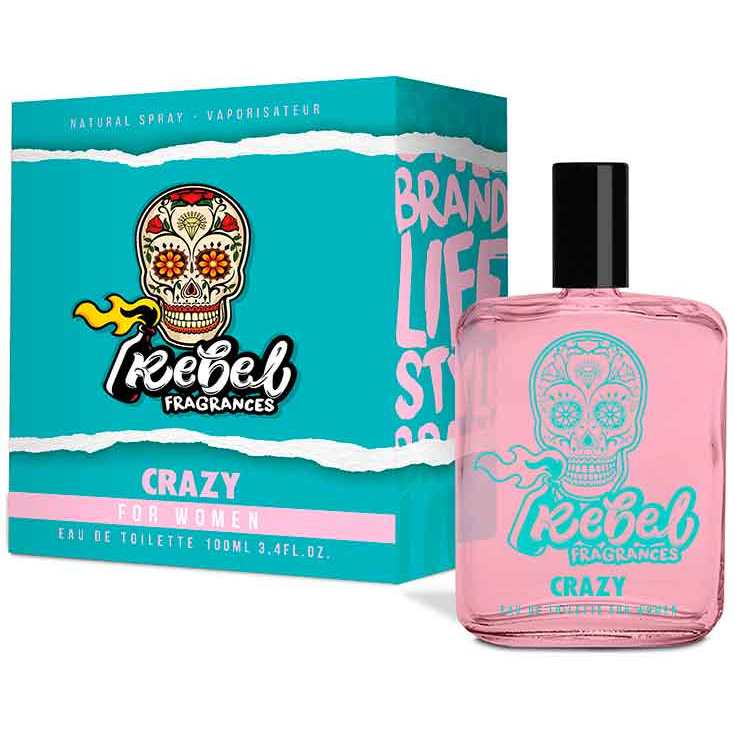 rebel crazy for women eau de toilette 100ml rebel crazy for women eau de toilette 100ml