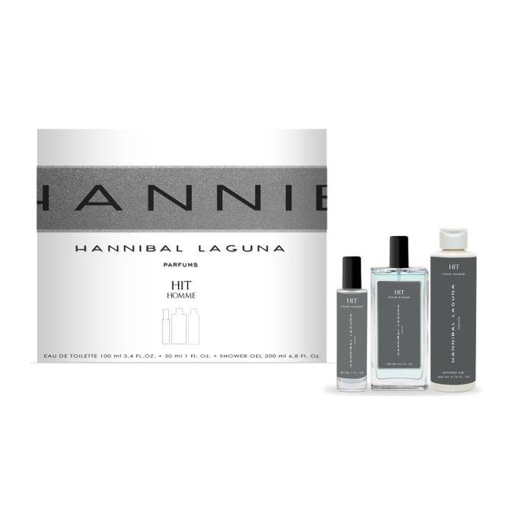 hannibal laguna homme hit 100ml estuche 3 piezas 