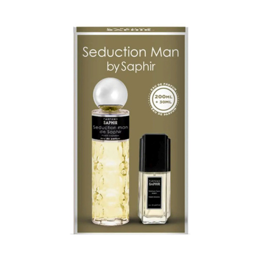 pack seduction man by saphir 200ml+30ml