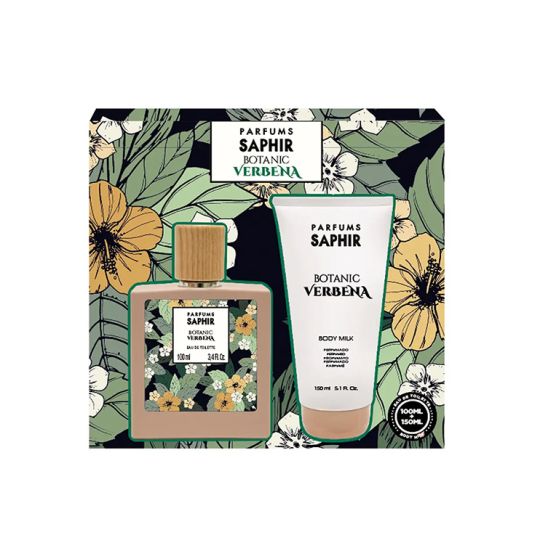 saphir botanic verbena cofre 100ml+body lotion