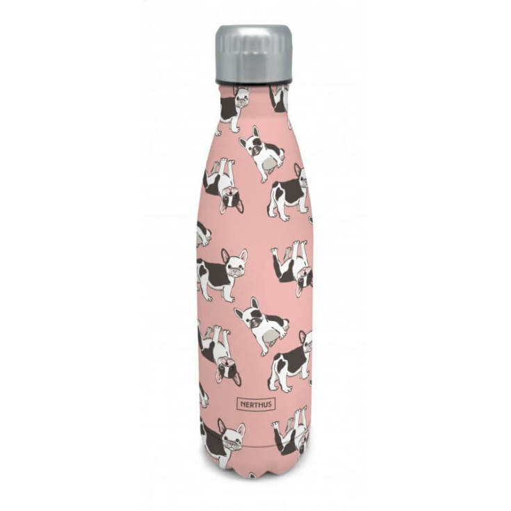 nerthus botella termo perros rosa 500 ml nerthus botella termo perros rosa 500 ml