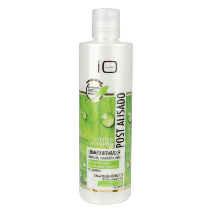 io planet champu reparador post alisado brasileño 300ml io planet champu reparador post alisado brasileño 300ml