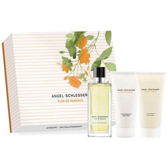 angel schlesser flor de naranjo eau toilette 100ml cofre 3 piezas angel schlesser flor de naranjo eau toilette 100ml cofre 3 piezas