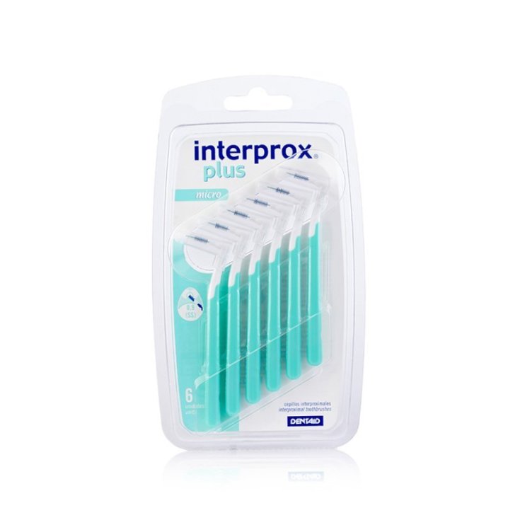 interprox plus micro cepillos interdentales 6 unidades interprox plus micro cepillos interdentales 6 unidades