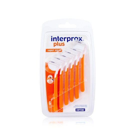 interprox plus super micro cepillos interdentales 6 unidades