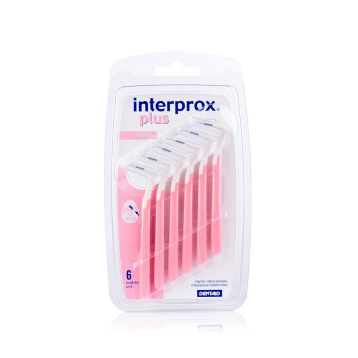 interprox plus nano 6i cepillos interdentales 6 unidades