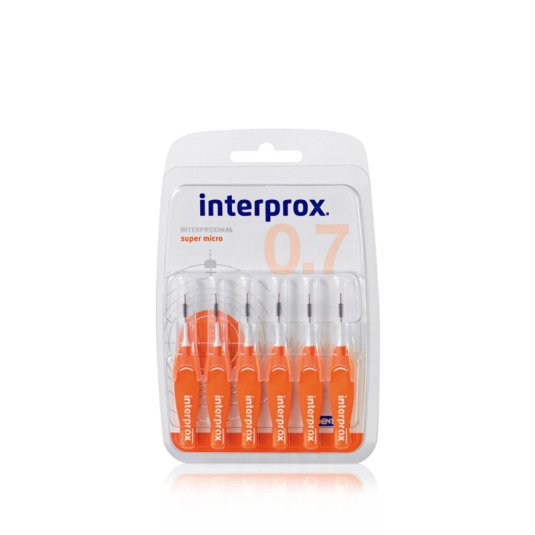 interprox super micro cepillos interdentales 6 unidades