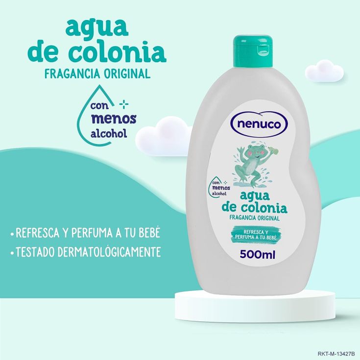 nenuco agua de colonia baño 500ml