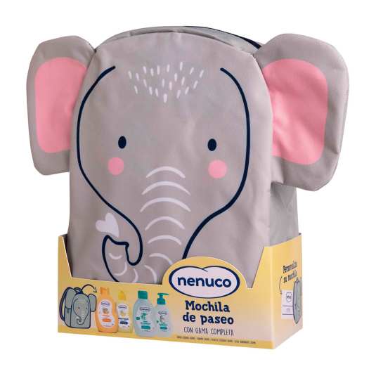 nenuco mochila elefante 4 productos bebe